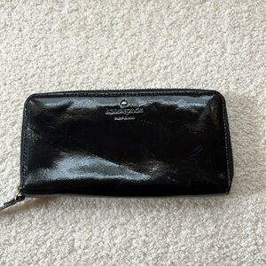 Kate spade wallet bag black